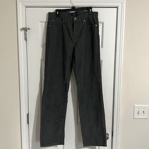 COPY - 32x34 GH Bass & Co. Grey Corduroy Pants